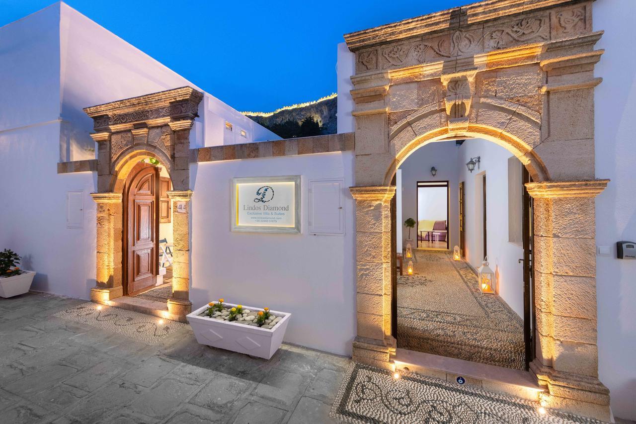 Lindos Diamond Exclusive Villa Экстерьер фото